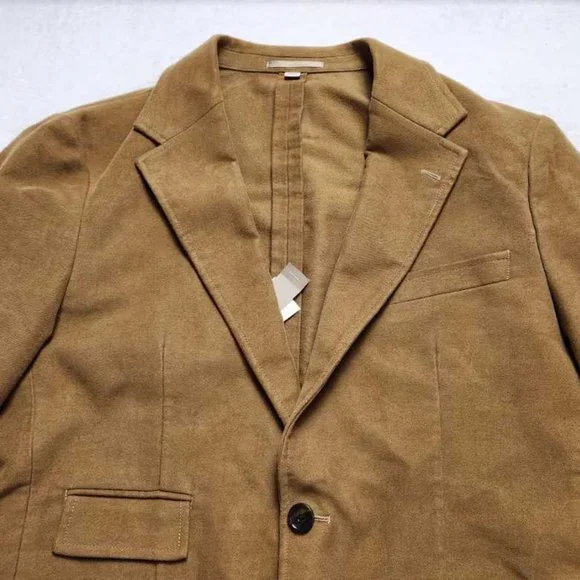 New mens 40 J Crew x Wallace & Barnes blazer in Italian cotton moleskin jacket - Picture 3 of 16